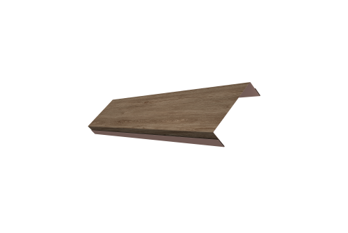 Ламель обратная 100 забора жалюзи Texas Grand Line 0,45 Print Elite White Wood TwinColor