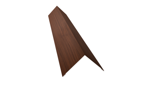 Угол внешний 110х110 Grand Line 0,45 Print Elite Choco Wood TwinColor (3м)