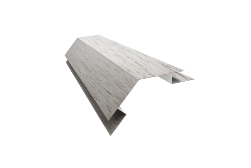 Угол внешний сложный 75х75 135 градусов Grand Line 0,45 Print Elite Snow Wood TwinColor (3м)