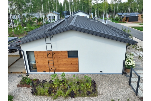 Кликфальц Pro Line Grand Line 0,5 Satin Matt TX с пленкой на замках RAL 7024 мокрый асфальт