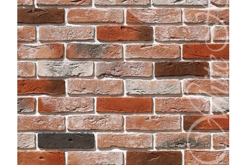 Рядовая плитка White Hills Design Лондон брик, 301-50 c расшивкой 1,2 см.
