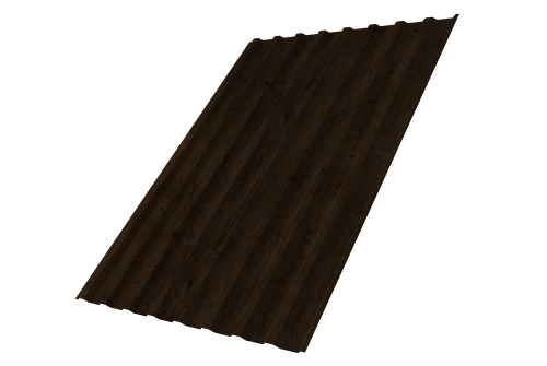 Профнастил С20B Grand Line 0,45 Print Elite Antique Wood TwinColor