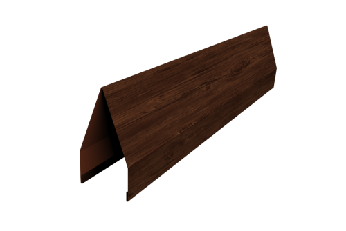 Ламель забора жалюзи Tokyo new Grand Line 0,45 Print Elite с пленкой Cherry Wood TwinColor