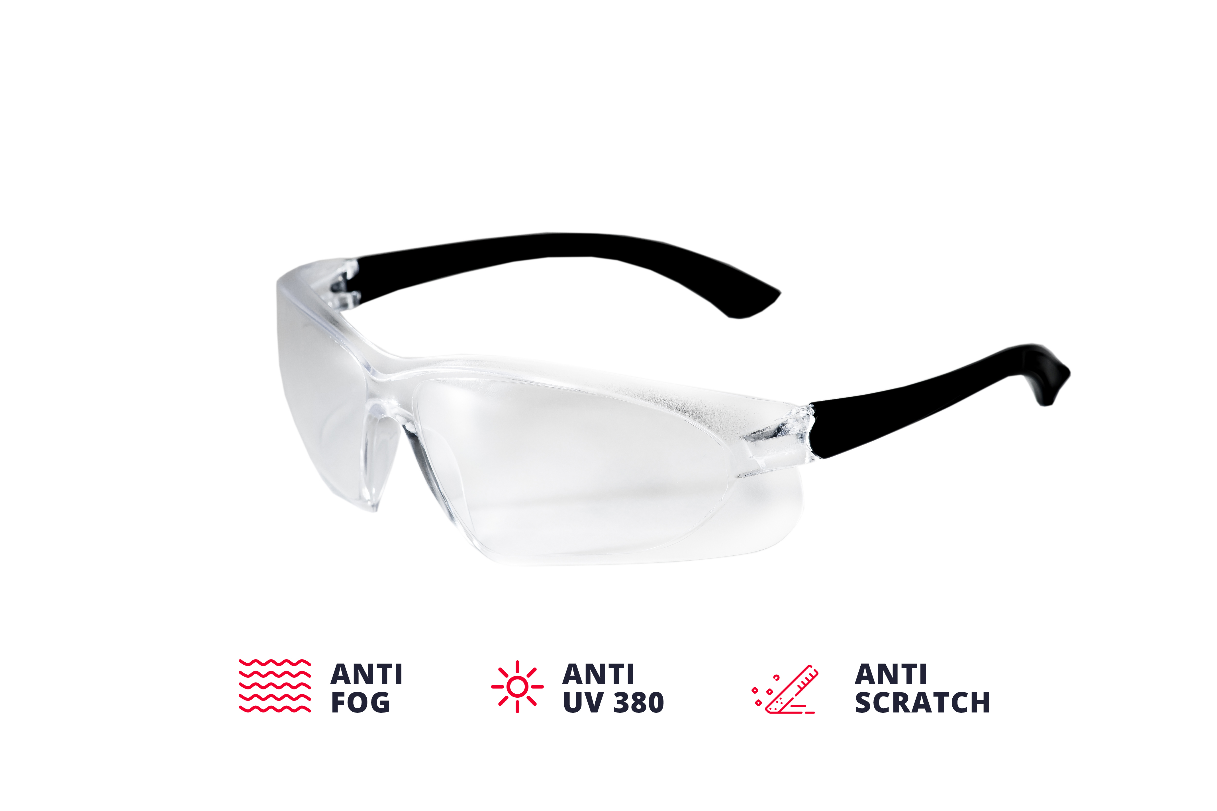 Прозрачные защитные очки Ada Visor Protect