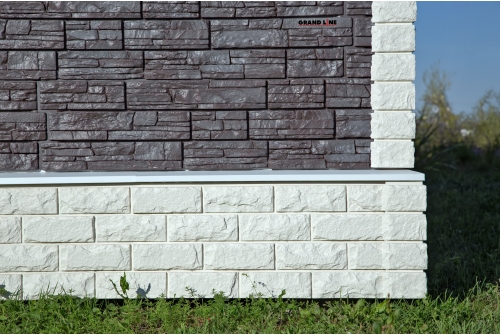 Панель ЯФАСАД Grand Line Крымский сланец Premium Acryl уголь