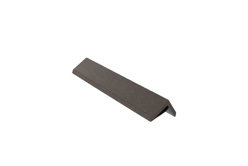 Профиль угловой CM Decking 2000х50х38х8мм black wood (черное дерево)