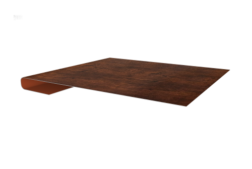 Планка завершающая Grand Line 0,4 Print Premium Cherry Wood Dark FTC (3м)