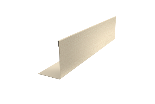 Нащельник 25х35 для забора жалюзи к ламели 125 Texas Grand Line 0,45 Print Elite Milky Wood TwinColor (L1,5)