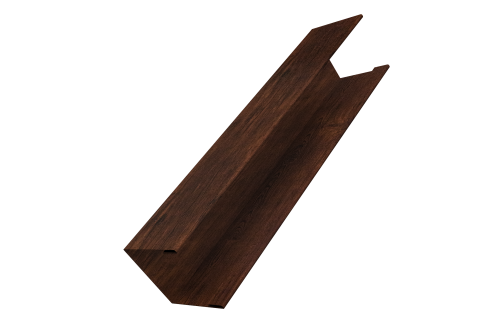 Крышка для забора жалюзи Milan Slim Grand Line 0,45 Print-double Premium Cherry Wood Dark F (3м)