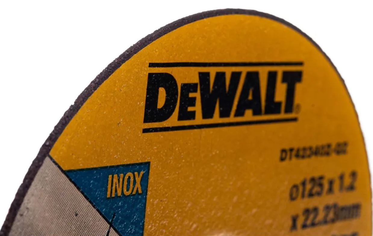 Круг отрезной по металлу DeWalt Industrial 125 мм
