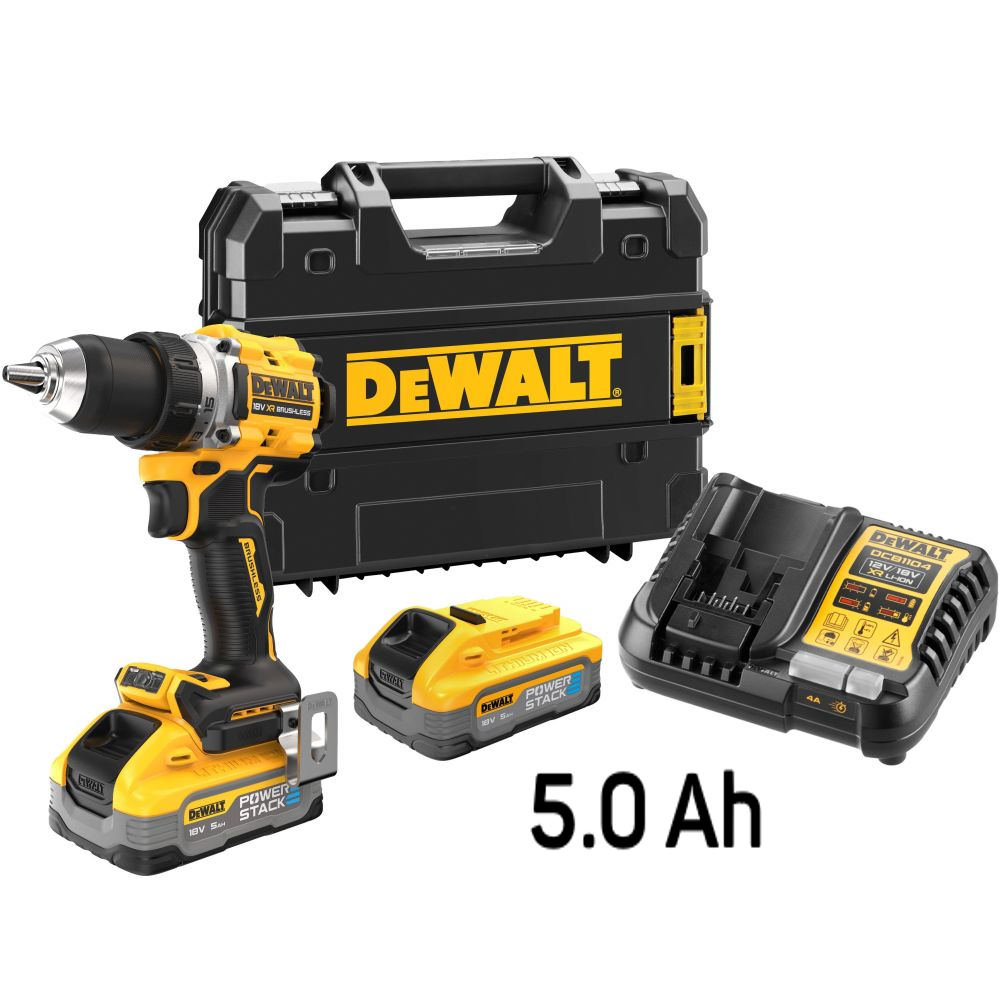 Аккумуляторная дрель-шуруповерт DeWalt DCD800H2T-QW