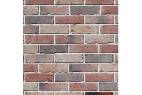 Рядовая плитка White Hills Design Сити брик 378-90 с расшивкой 1,2 см