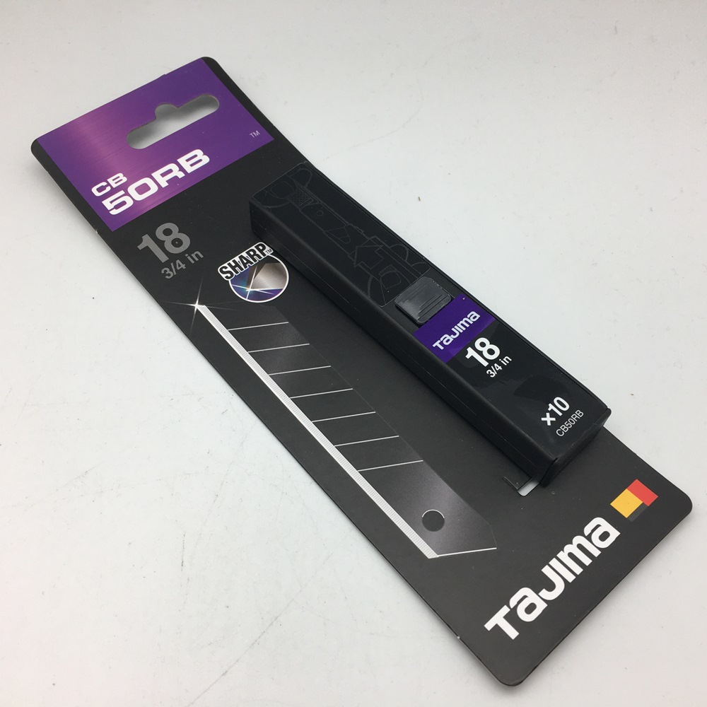 Лезвия Tajima Razar Black СB-50RB 18 мм (10 шт)