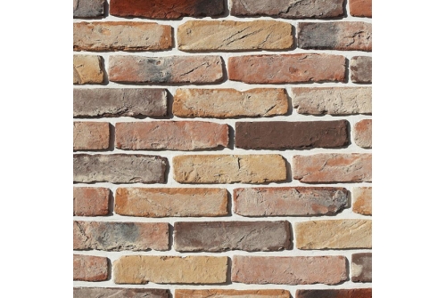 Рядовая плитка White Hills Design Тироль брик 393-90 с расшивкой 1,2 см
