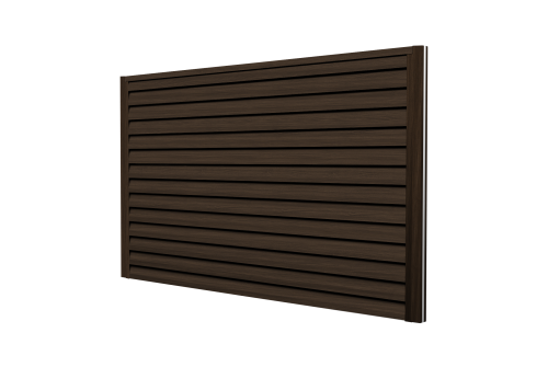 Ламель забора жалюзи Tokyo Grand Line 0,45 Print Elite Coffee Wood TwinColor