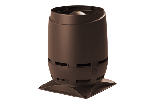Вентилятор Vilpe Flow Eсo200S с основанием 400x400 коричневый