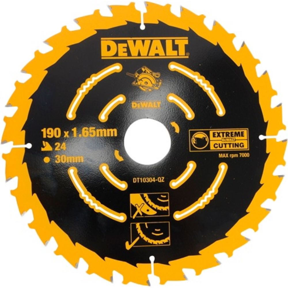 Диск пильный DeWalt Extreme 190x30 24T