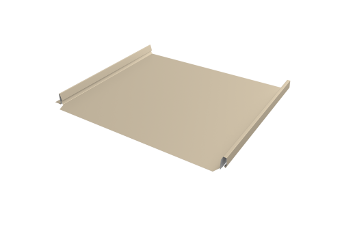 Кликфальц Pro v02 Grand Line 0,45 PE с пленкой на замках RAL 1015 светлая слоновая кость