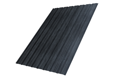 Профнастил С10B Grand Line 0,45 Print Premium с пленкой Grey Wood TwinColor