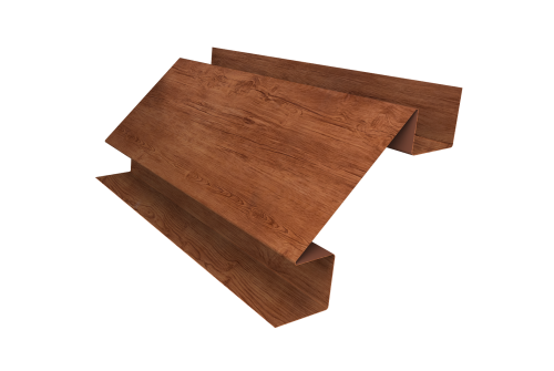 Планка угла внутреннего сложного Экобрус Grand Line 0,45 Print Premium Rowan Wood Intense FTC (2м)
