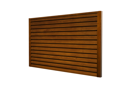 Ламель забора жалюзи Tokyo Grand Line 0,45 Print-Double Premium Golden Wood Intense F