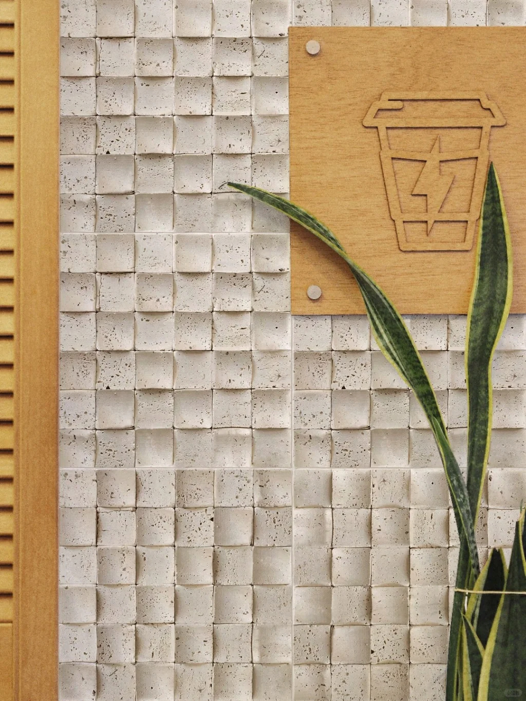 Панель Травертин мозайка / Travertine Mosaic