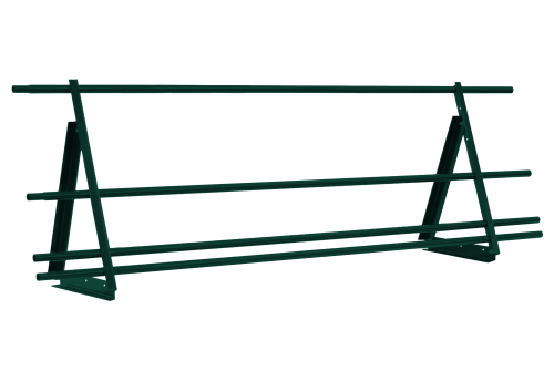 Ограждение кровельное со снегозадержателем Optima 0,65х2м RAL 6005