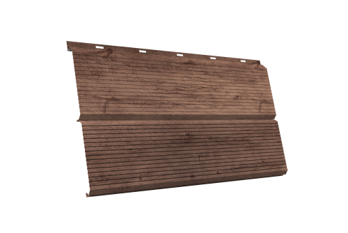ЭкоБрус 0,345 Gofr Grand Line 0,45 Print Premium с пленкой Almond Wood Fresh