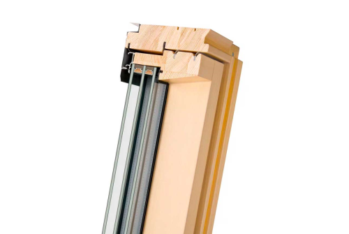 Окно мансардное FAKRO FTT U6 Thermo 114х118 (двухкамерное, энергосберегающее)