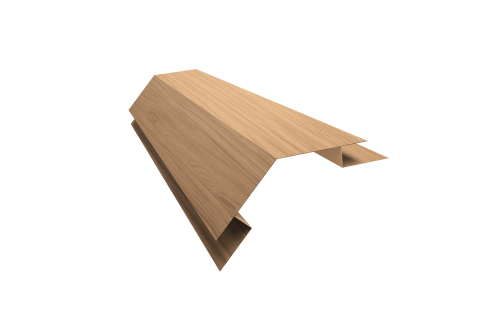 Угол внешний сложный 75х75 135 градусов Grand Line 0,45 Print Elite Honey Wood TwinColor (3м)