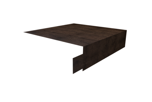 Планка околооконная сложная Блок-Хаус new 200х50х27 Grand Line 0,45 Print-Double Premium Antique Wood (3м)