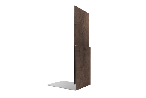 Планка приемная оконная Grand Line 0,45 Print Premium Almond Wood Fresh (2м)
