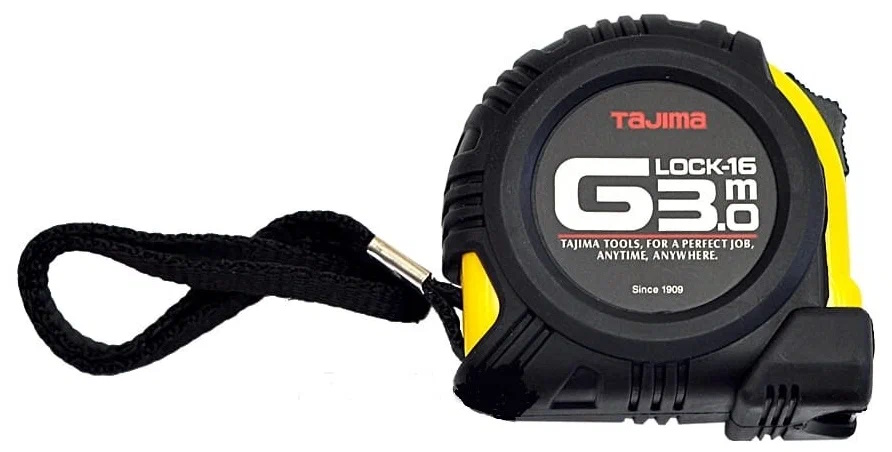 Рулетка TAJIMA G3 LOCK27 3 м x 16 мм