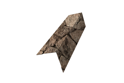 Угол внешний 40х40 Grand Line 0,45 Print Elite King Stone TwinColor (3м)