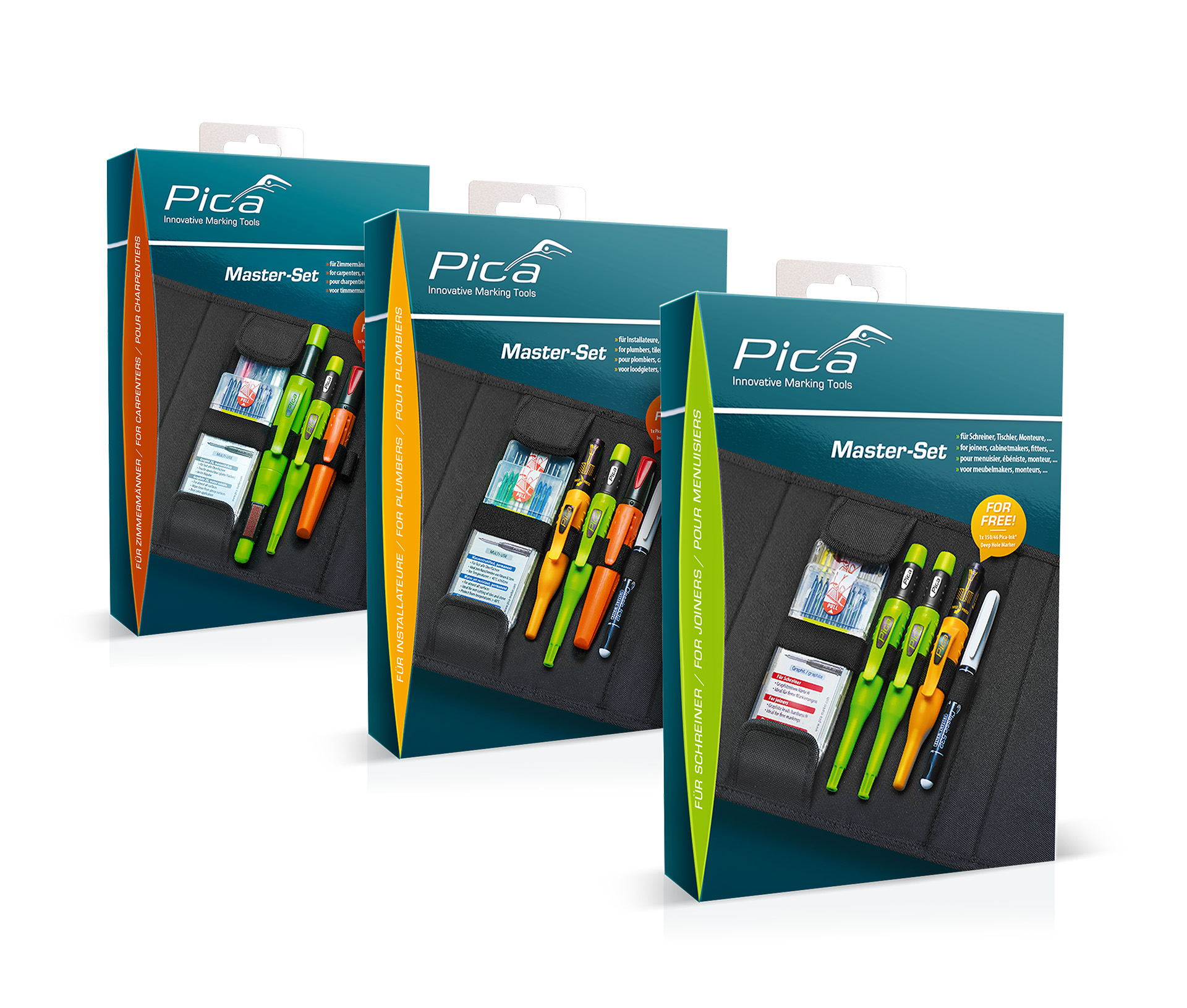 Набор для разметки Pica Plumber Master Set