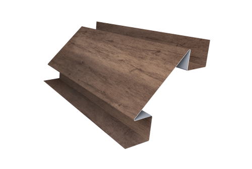 Планка угла внутреннего сложного Экобрус Grand Line 0,45 Print Premium Almond Wood Fresh (3м)