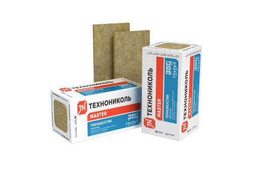 Утеплитель Техноакустик 1200х600х100 (4,32м2, 0,432м3, 6шт/пач. 16пач/пал)
