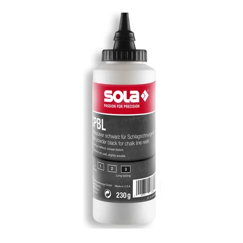 Порошок меловый SOLA 66152901 (черный) 230 г