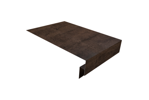 Планка околооконная сложная 300х50х18 (j-фаска) Grand Line 0,45 Print-Double Elite Antique Wood (3м)