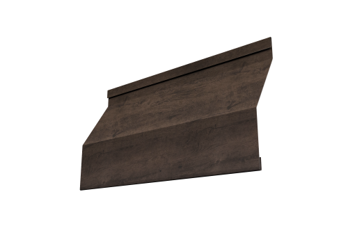 Ламель забора жалюзи Milan Slim Grand Line 0,45 Print-Double Premium Antique Wood