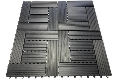 Паркет садовый Masterdeck 300x300 антрацит (11шт)