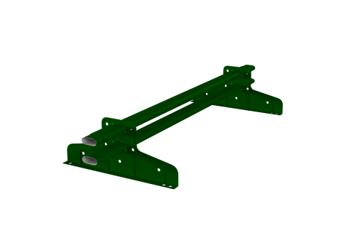 Снегозадержатель Стандарт Т4 d 40х20 RAL 6002 (1м)