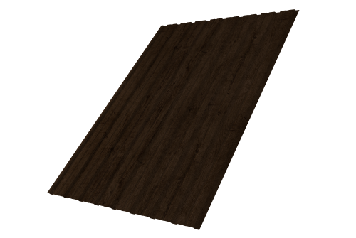 Профнастил С10B Grand Line 0,45 Print Elite Antique Wood TwinColor