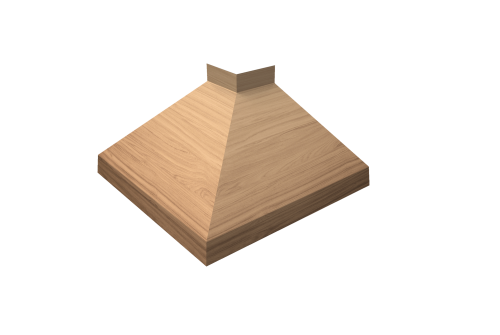 Угол отлива внешний 100 Grand Line 0,45 Print Elite с пленкой Honey Wood TwinColor
