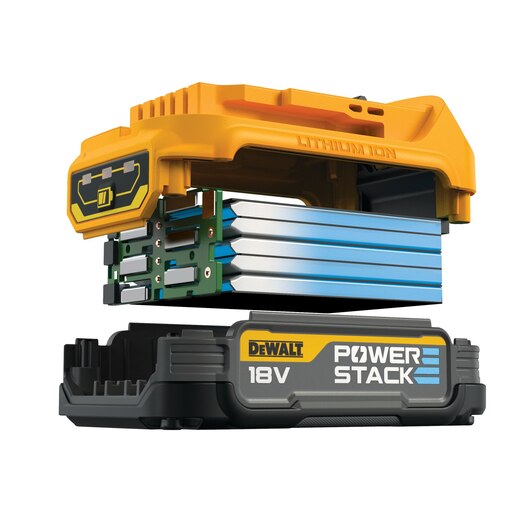 Аккумуляторы DeWalt Powerstack 18V 1.7 Ач (2 шт)
