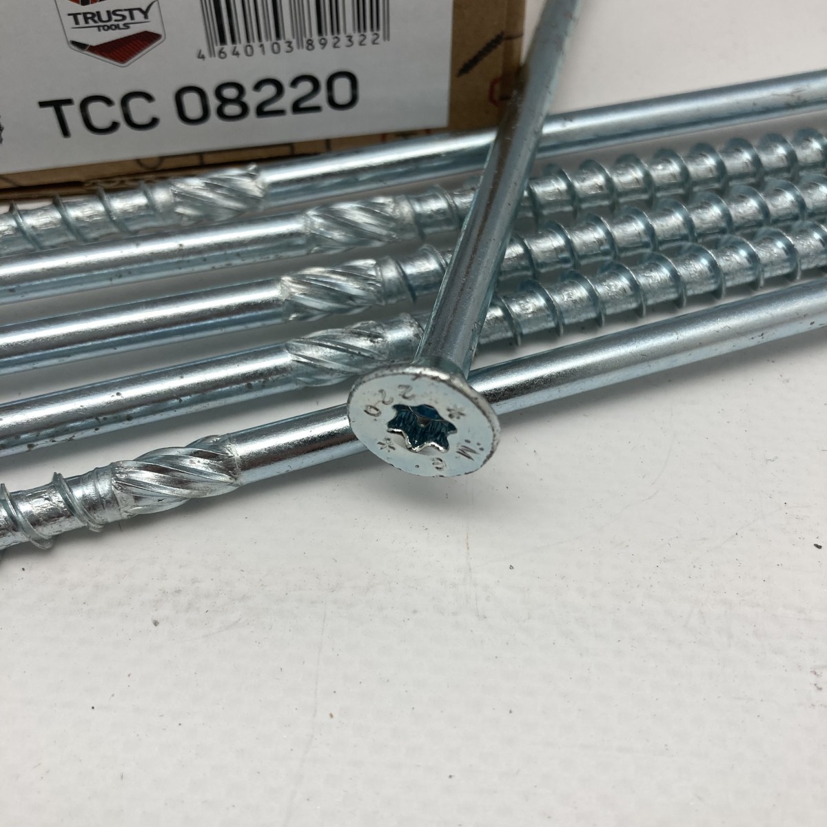 Конструкционные саморезы TCC 8х220 потайные (50 шт)