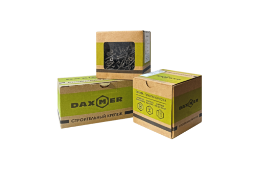 Саморез ГКМ Daxmer Premium 3,5х25 (500шт) шлиц PH2, фосфатированный