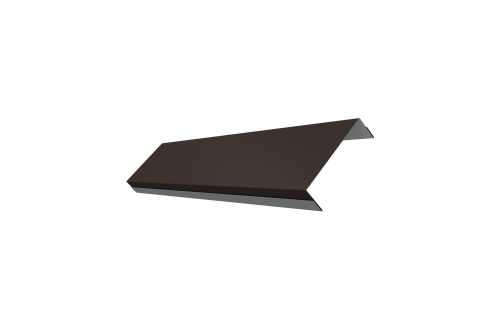Ламель обратная 100 забора жалюзи Texas Grand Line 0,5 Satin RR 32 темно-коричневый
