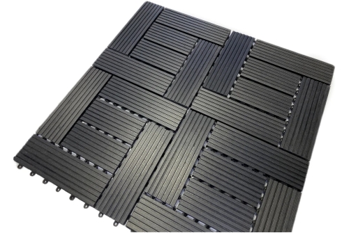 Паркет садовый Masterdeck 300x300 антрацит (11шт)