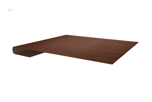 Планка завершающая Grand Line 0,45 Print Elite Choco Wood TwinColor (3м)